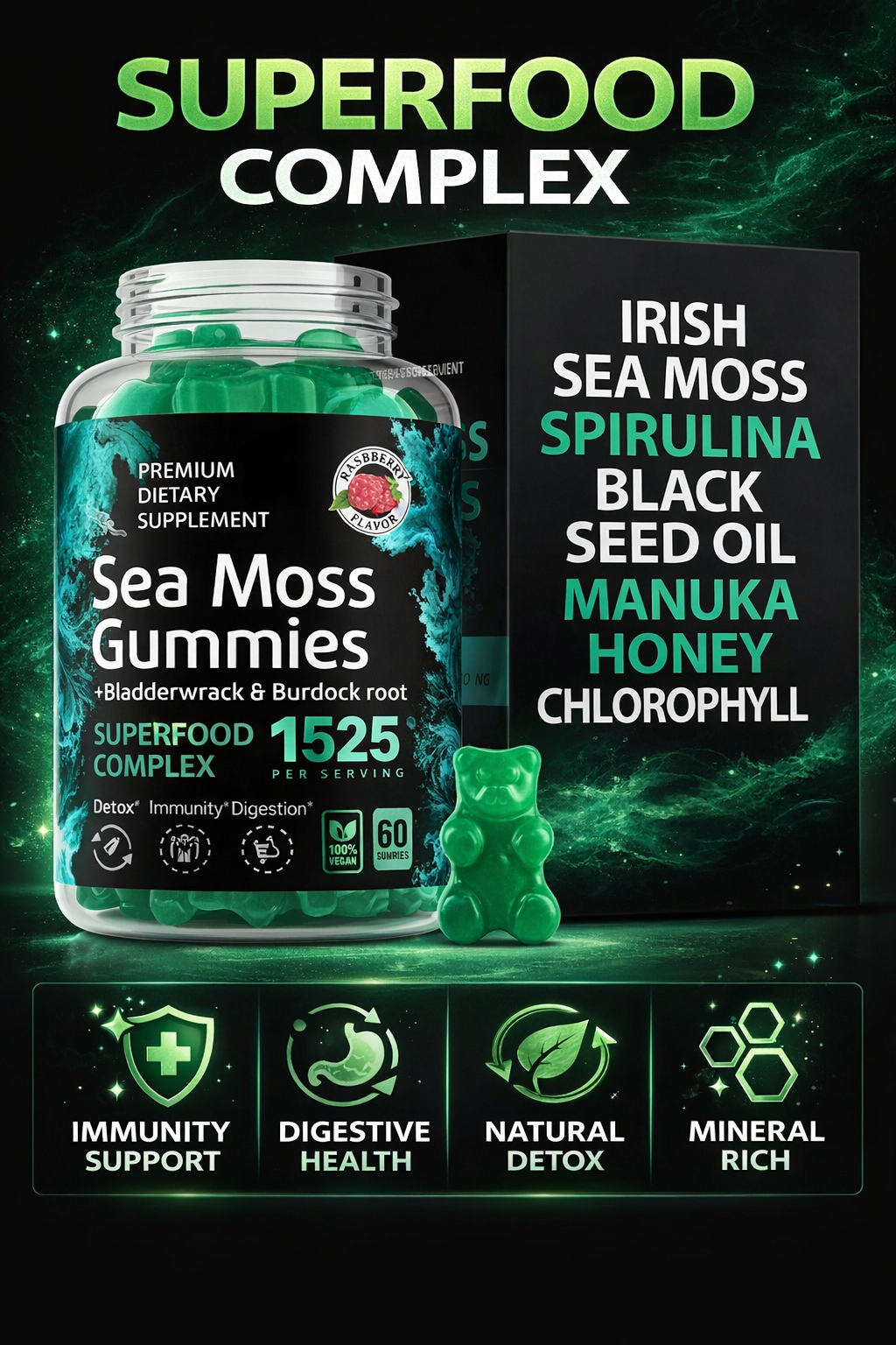 Sea Moss Dietary Gummies